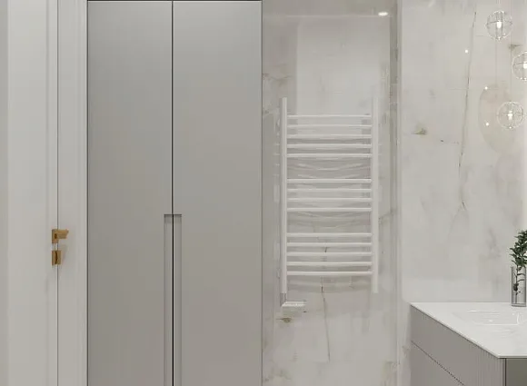 Дизайн квартиры 85 кв. м в ЖК Белые ночи_8 Дизайн квартиры 85 кв. м в ЖК Белые ночи