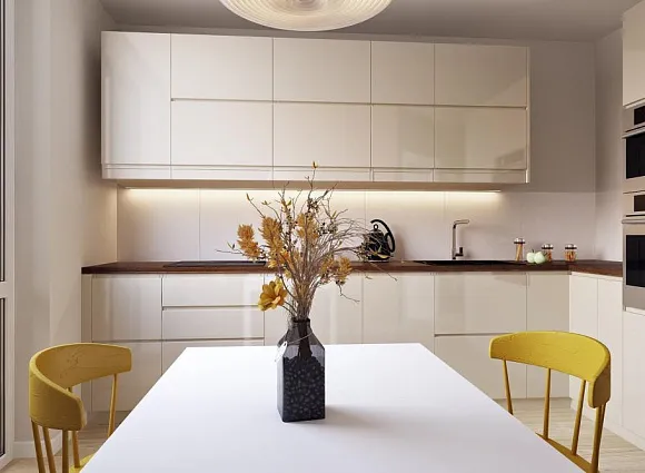 Дизайн-проект квартиры 35 кв.м в ЖК Поколение