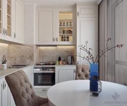 Дизайн-проект 2-комнатной квартиры 55,5 кв.м по адресу: город Москва, улица Перекопская, дом 34, корпус 3_1