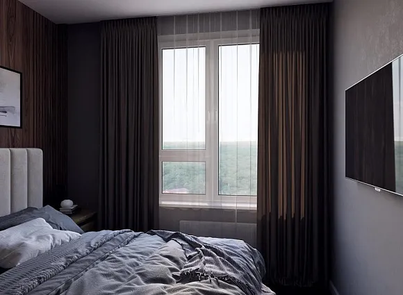 Дизайн-проект квартиры 38 кв.м в ЖК Новая Звезда_8 Дизайн-проект квартиры 38 кв.м в ЖК Новая Звезда