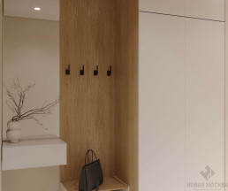 Дизайн однокомнатной квартиры по адресу: улица Архитектора Власова, дом 71, корпус 2_1