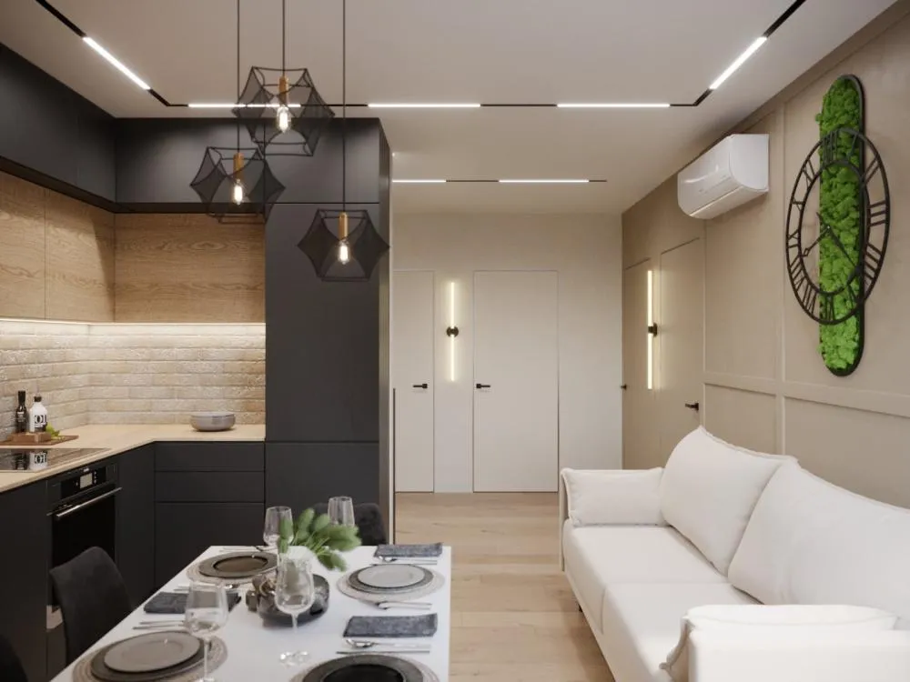 Дизайн 2-комнатной квартиры в ЖК Новая звезда_23 Дизайн 2-комнатной квартиры в ЖК Новая звезда