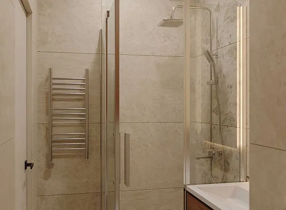 Дизайн однокомнатной квартиры по адресу: улица Архитектора Власова, дом 71, корпус 2