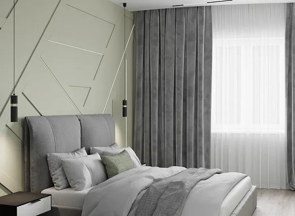 Дизайн квартиры 46 кв. м в ЖК Крылья_8 Дизайн квартиры 46 кв. м в ЖК Крылья