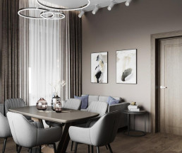 Дизайн трехкомнатной квартиры 96 кв. м в ЖК Скандинавия Юг_1