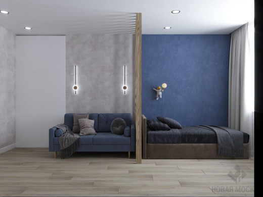 Дизайн-проект двухкомнатной квартиры 65 кв. м в ЖК Переделкино Ближнее_0