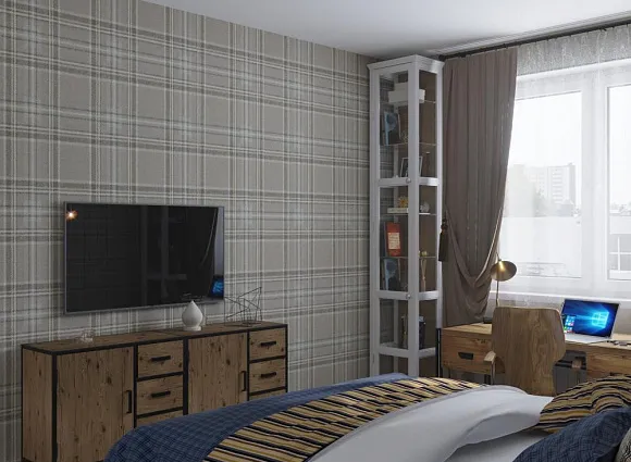 Дизайн-проект квартиры 40 кв.м в ЖК Поколение