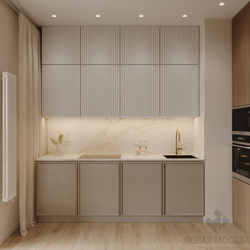 Дизайн двухкомнатной квартиры по адресу: улица Куприна, дом 1, корпус 1_4 Дизайн двухкомнатной квартиры по адресу: улица Куприна, дом 1, корпус 1_4