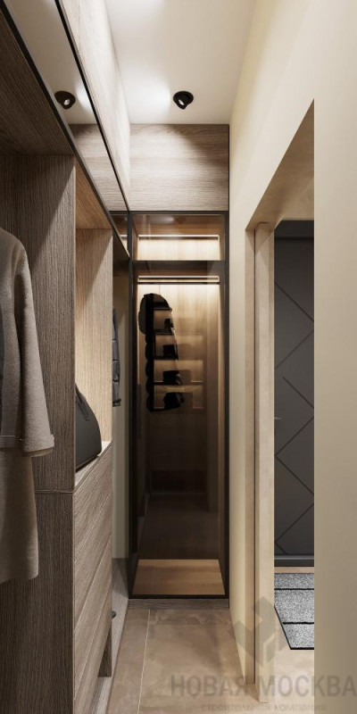 Дизайн квартиры 46 кв. м в ЖК Крылья_16 Дизайн квартиры 46 кв. м в ЖК Крылья_16