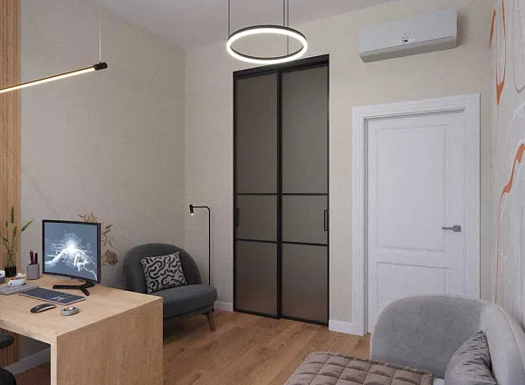 Дизайн трехкомнатной квартиры по адресу: улица Эдварда Грига, дом 17