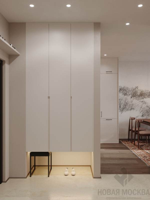 Дизайн однокомнатной квартиры по адресу: ул. Эдварда Грига, дом 5_7 Дизайн однокомнатной квартиры по адресу: ул. Эдварда Грига, дом 5_7