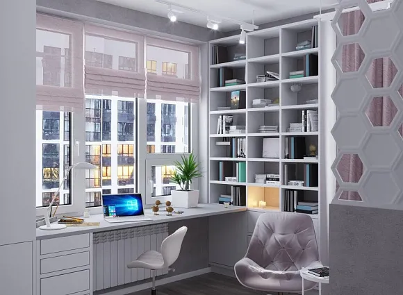 Дизайн квартиры 60 кв.м в ЖК Скандинавия_11 Дизайн квартиры 60 кв.м в ЖК Скандинавия