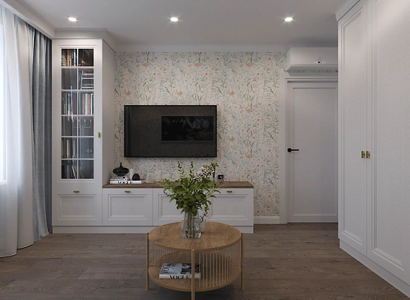 Дизайн двухкомнатной квартиры по адресу: улица Затонная, дом 12, корпус 1