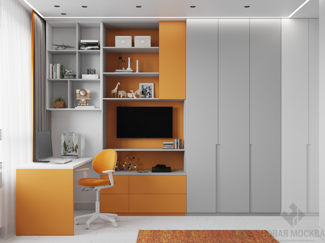 Дизайн двухкомнатной квартиры по адресу ул. Эдварда Грига, дом 16, корпус 1_17 Дизайн двухкомнатной квартиры по адресу ул. Эдварда Грига, дом 16, корпус 1_17