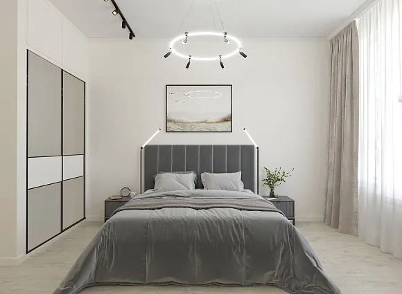 Дизайн однокомнатной квартиры по адресу: улица Эдварда Грига, дом 17