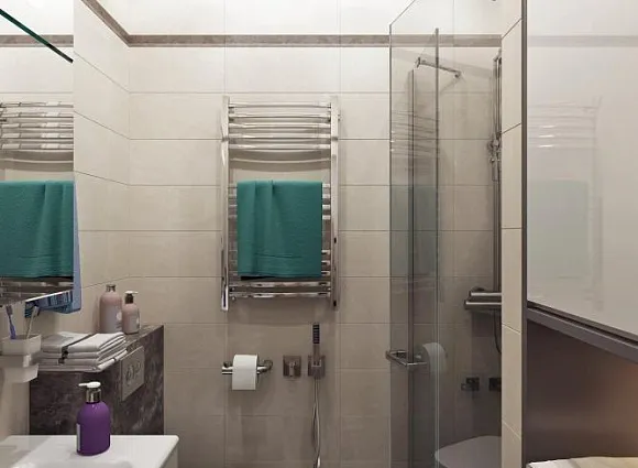 Дизайн-проект 1-комнатной квартиры в ЖК Рассказово_15 Дизайн-проект 1-комнатной квартиры в ЖК Рассказово