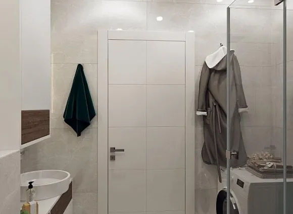 Дизайн-проект 2-комнатной квартиры 50,8 кв.м в ЖК Белые ночи_21 Дизайн-проект 2-комнатной квартиры 50,8 кв.м в ЖК Белые ночи