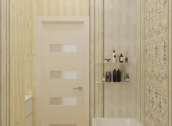 Дизайн-проект квартиры 44 кв.м в ЖК Новая Звезда_13 Дизайн-проект квартиры 44 кв.м в ЖК Новая Звезда