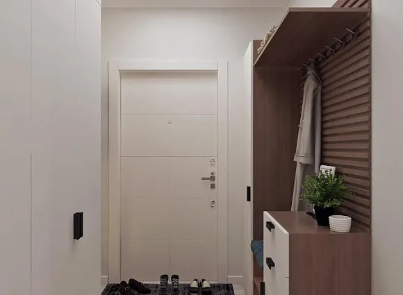 Дизайн-проект 2-комнатной квартиры 50,8 кв.м в ЖК Белые ночи_11 Дизайн-проект 2-комнатной квартиры 50,8 кв.м в ЖК Белые ночи