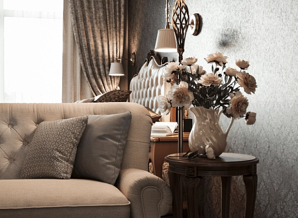 Дизай-проект однокомнатной квартиры в ЖК Рассказово_7 Дизай-проект однокомнатной квартиры в ЖК Рассказово