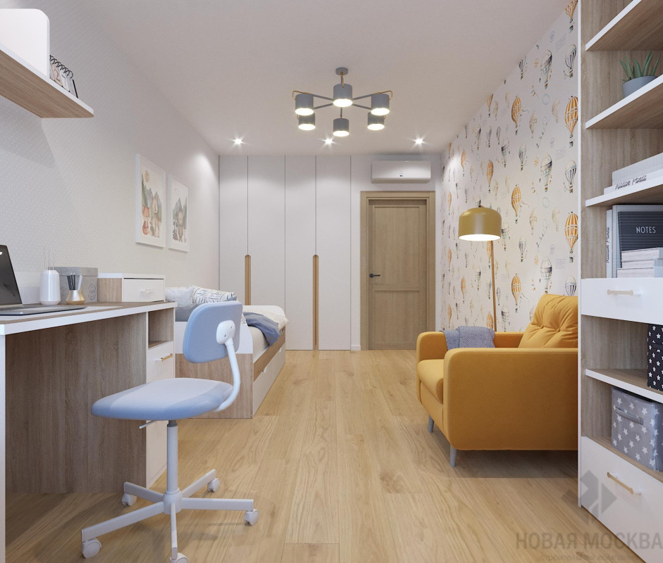 Дизайн двухкомнатной квартиры по адресу ул. Старокрымская, дом 15, корпус 2_19 Дизайн двухкомнатной квартиры по адресу ул. Старокрымская, дом 15, корпус 2_19