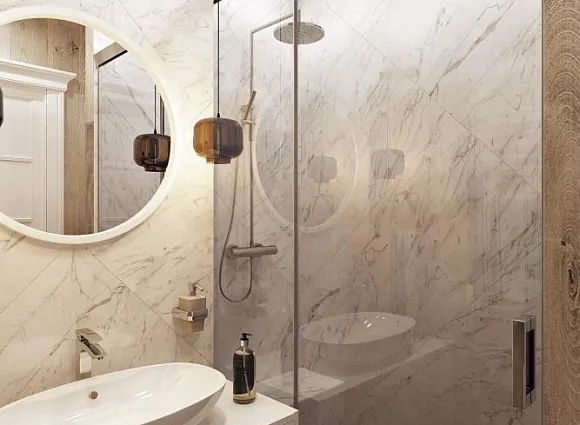 Дизайн-проект 1-комнатной квартиры 40,9 кв.м по адресу: Москва, поселение Сосенское, поселок Коммунарка, улица Бачуринская, дом 7, корпус 2