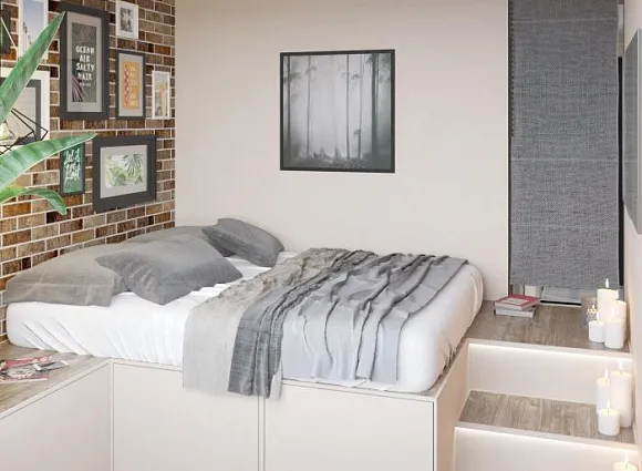 Дизайн однокомнатной квартиры 40 кв. м в ЖК Невский_9 Дизайн однокомнатной квартиры 40 кв. м в ЖК Невский