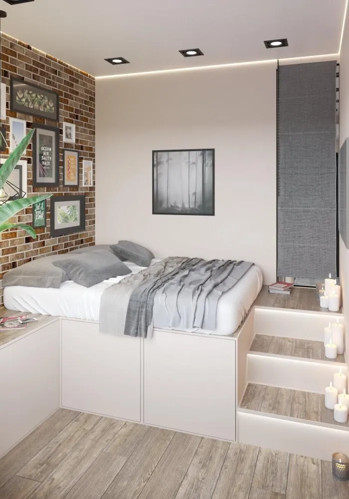 Дизайн однокомнатной квартиры 40 кв. м в ЖК Невский_17 Дизайн однокомнатной квартиры 40 кв. м в ЖК Невский