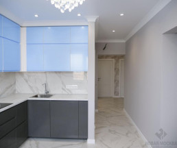 Ремонт 3-комнатной квартиры 80 кв.м в ЖК Лучи_1