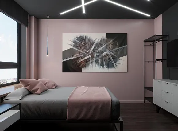 Дизайн-проект 2-комнатной квартиры 54 кв.м в ЖК Саларьево парк_13 Дизайн-проект 2-комнатной квартиры 54 кв.м в ЖК Саларьево парк