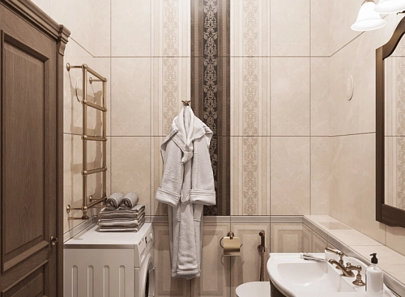 Дизай-проект однокомнатной квартиры в ЖК Рассказово_11 Дизай-проект однокомнатной квартиры в ЖК Рассказово