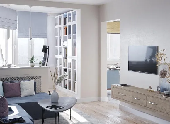 Дизайн квартиры 67 кв.м в Солнцево