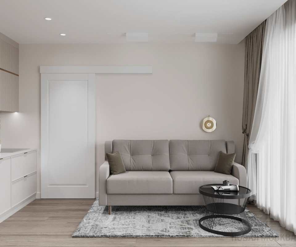 Дизайн однокомнатной квартиры по адресу: ЖК Метрополия, Волгоградский проспект, дом 32/5, корпус 3_8 Дизайн однокомнатной квартиры по адресу: ЖК Метрополия, Волгоградский проспект, дом 32/5, корпус 3_8