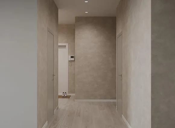 Дизайн трехкомнатной квартиры 88 кв.м в ЖК Скандинавия_8 Дизайн трехкомнатной квартиры 88 кв.м в ЖК Скандинавия