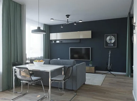 Дизайн-проект 1-комнатной квартиры 42,5 кв.м в ЖК Белые ночи_0 Дизайн-проект 1-комнатной квартиры 42,5 кв.м в ЖК Белые ночи