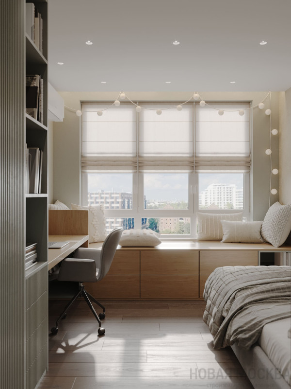 Дизайн двухкомнатной квартиры по адресу: улица Василия Аксенова, дом 2_16 Дизайн двухкомнатной квартиры по адресу: улица Василия Аксенова, дом 2_16