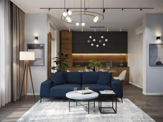 Дизайн квартиры 85 кв.м в ЖК Скандинавия_0