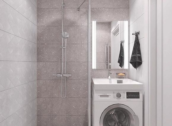 Дизайн двухкомнатной квартиры по адресу: улица Затонная, дом 12, корпус 1