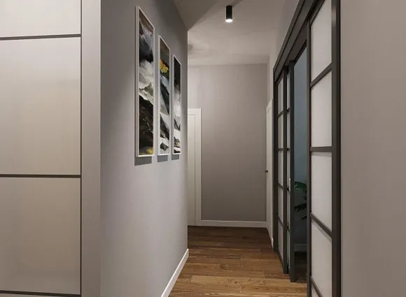 Дизайн-проект 3-комнатной квартиры 90 кв.м в ЖК Скандинавия