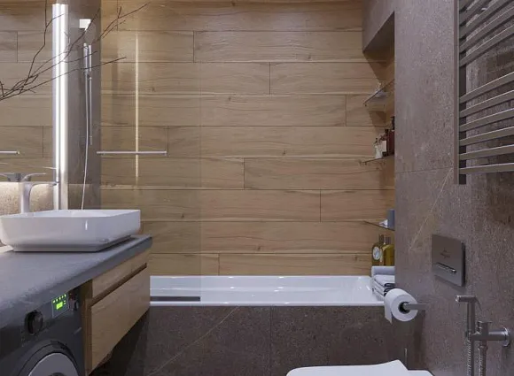 Дизайн-проект квартиры 80 кв.м в ЖК Аннино парк