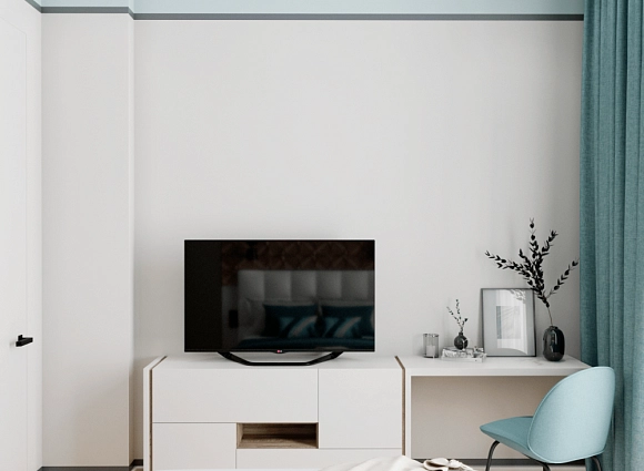 Дизайн-проект квартиры 52 кв.м в ЖК Резиденции архитекторов_5 Дизайн-проект квартиры 52 кв.м в ЖК Резиденции архитекторов