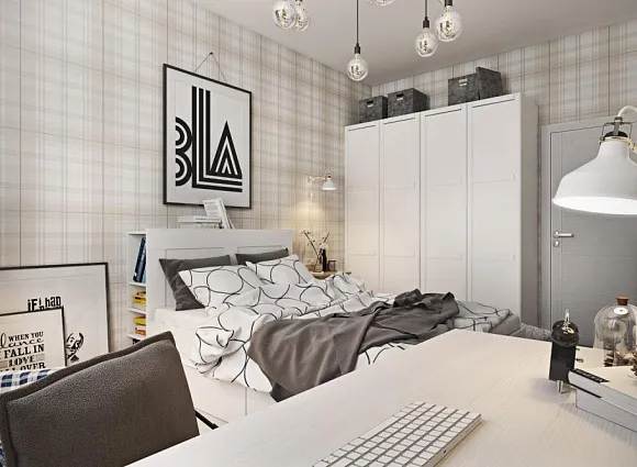 Дизайн квартиры 77 кв.м в ЖК Новокосино_14 Дизайн квартиры 77 кв.м в ЖК Новокосино