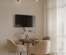 Дизайн двухкомнатной квартиры по адресу: улица Куприна, дом 1, корпус 1_2 Дизайн двухкомнатной квартиры по адресу: улица Куприна, дом 1, корпус 1_2