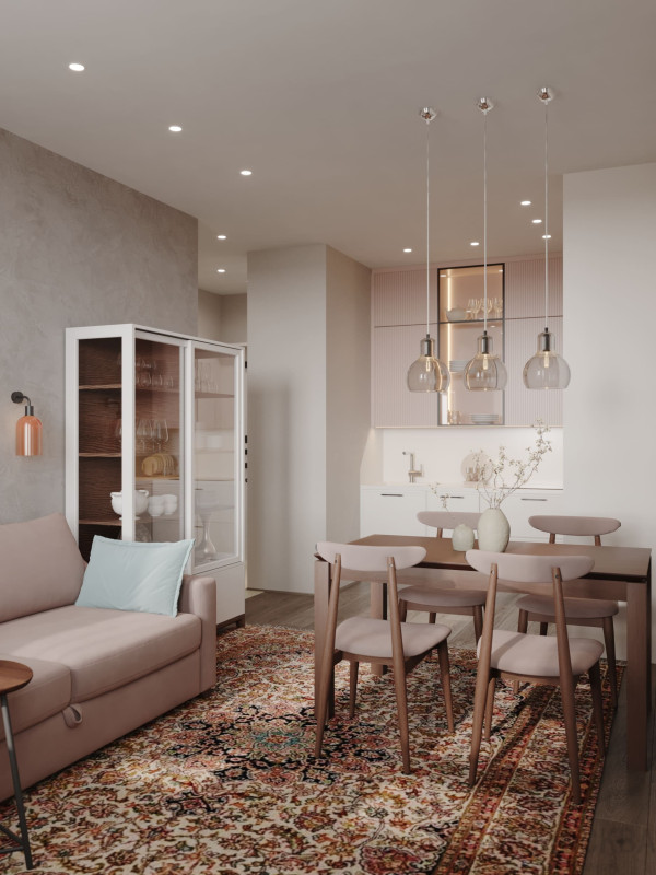 Дизайн однокомнатной квартиры по адресу: ул. Эдварда Грига, дом 5_2 Дизайн однокомнатной квартиры по адресу: ул. Эдварда Грига, дом 5_2