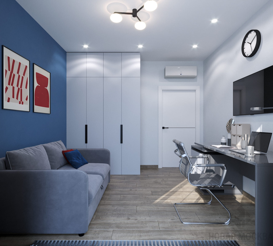 Дизайн двухкомнатной квартиры по адресу: Очаковское шоссе, 9А_15 Дизайн двухкомнатной квартиры по адресу: Очаковское шоссе, 9А_15