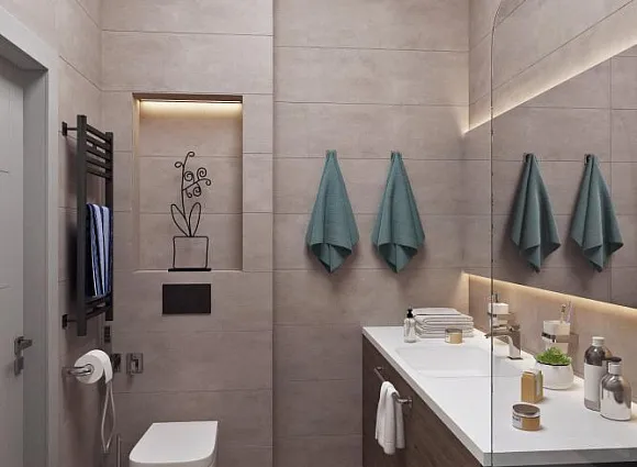 Дизайн-проект 1-комнатной квартиры в ЖК Символ_11 Дизайн-проект 1-комнатной квартиры в ЖК Символ