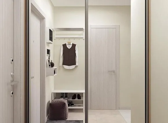 Дизайн-проект 1-комнатной квартиры 41.30 кв.м по адресу: г. Москва, пос. Внуковское, дер. Рассказовка, бул. Андрея Тарковского, д 5