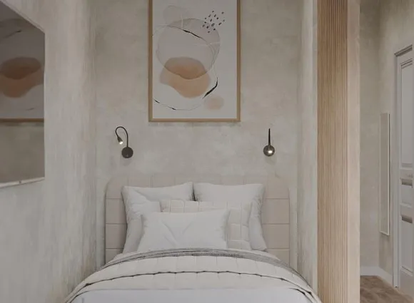 Дизайн студии 32 кв. м в ЖК Марьино Град_5 Дизайн студии 32 кв. м в ЖК Марьино Град