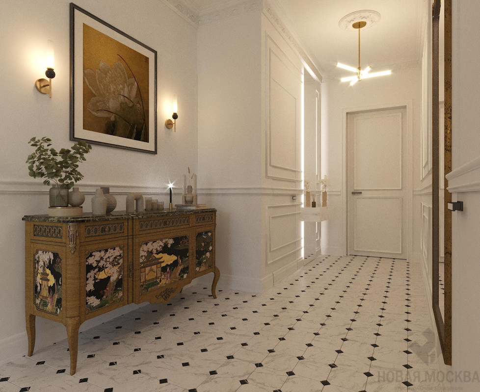 Дизайн трехкомнатной квартиры по адресу Волоколамское шоссе, дом 81/2, строение 2_6 Дизайн трехкомнатной квартиры по адресу Волоколамское шоссе, дом 81/2, строение 2_6