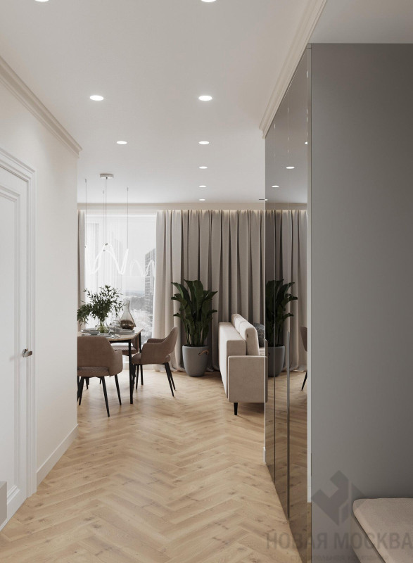 Дизайн-проект двухкомнатной квартиры по адресу ул. Поляны, 5а-1_4 Дизайн-проект двухкомнатной квартиры по адресу ул. Поляны, 5а-1_4